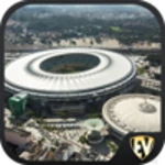 world famous stadiums travel & android application logo